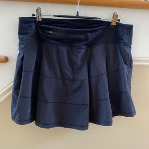EUC Lululemon Pace Rival MR Skirt